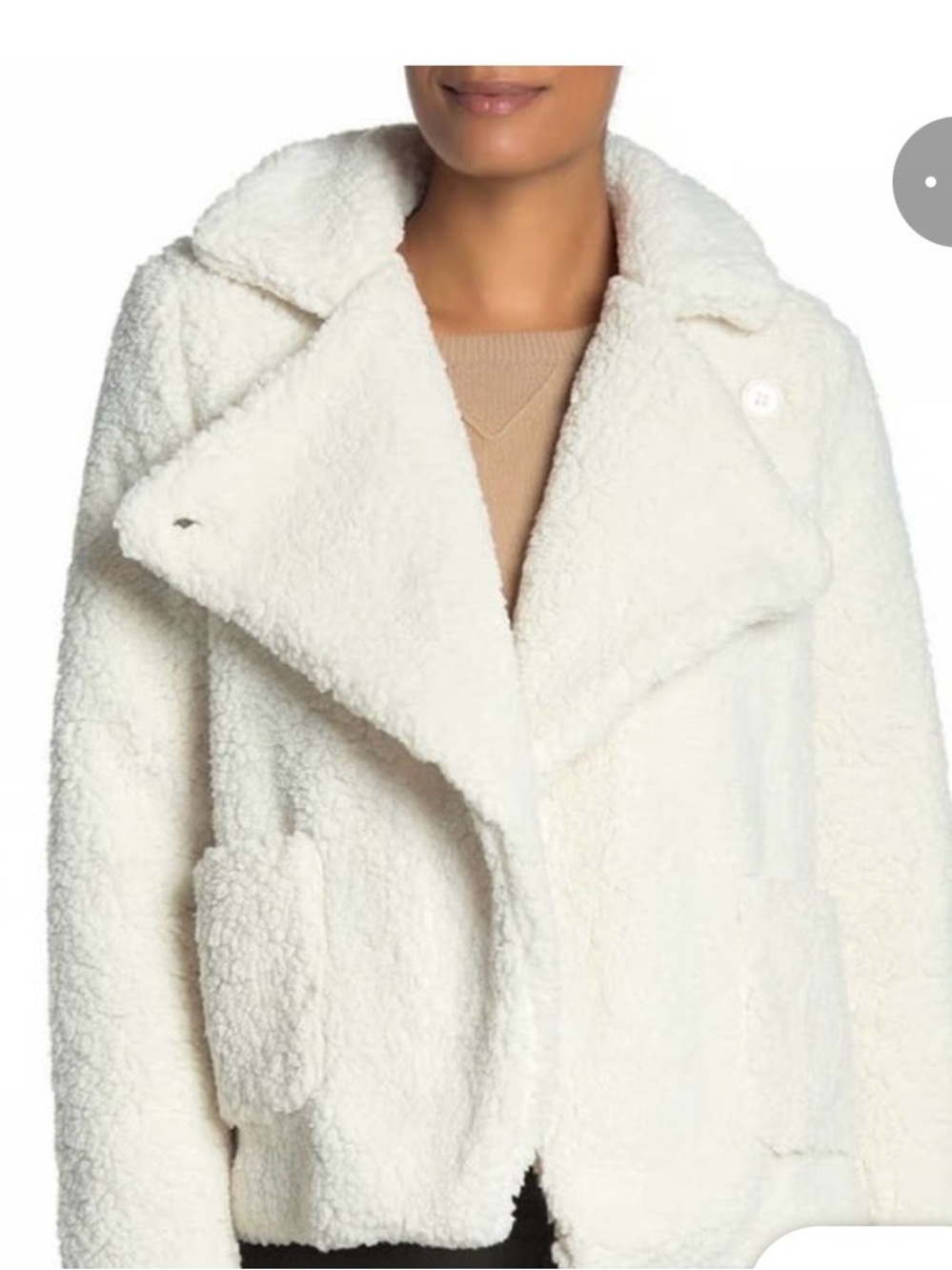 Philosophy Cozy Sherpa Jacket - Women's Faux-Shearling great condition size M
